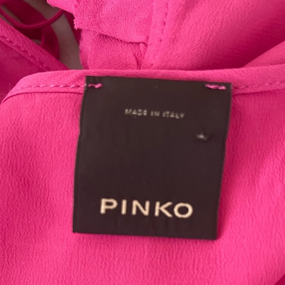 Pinko pink blouse top size 4 - Picture 7 of 10